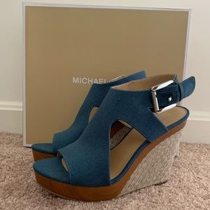 NWT Michael Kors Wedges